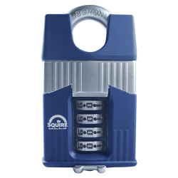 Squire WARRIOR COMBI 55C Warrior High-Security Closed Shackle Combi Padlock 55mm