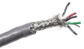 Kabel do transmisji danych 3 -parowy 0.38 mm² 9 -rdzeniowy Ekranowany 22 AWG AWG PVC 300 V