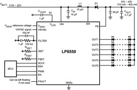 High-Efficiency LED Backlight Driver for Notebooks