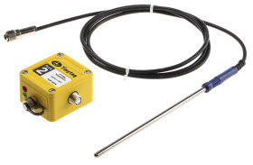 Rejestrator danych temperatury +100 °C Złącze szeregowe, USB typ czujnika Pt1000 Gemini