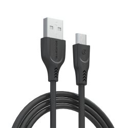 Kabel USB MICRO 3.1A SOMOSTEL czarny QC 3.0 1M