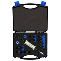 Gedore 1936557 Thread adapter Set With slide Hammer 700 g, 11 pieces