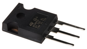 MOSFET Typ N-kanałowy 45 A TO-247 500 V Rozszerzenie 3-pinowy Otwór przelotowy 417 W STMicroelectronics 100 mΩ