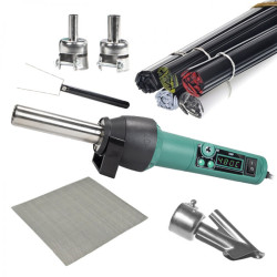 Zestaw spawarka do plastiku Yihua 8858-I + spoiwa + dysza + siatka