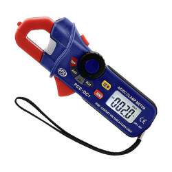 PCE Instruments PCE-DC1 Clamp Meter Digital Mini for AC/DC Currents Torch