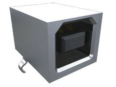 Złącze USB B Przewlekany Żeński 2.0 ,1-portowe