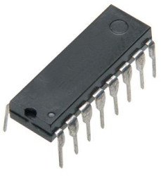 BCD to 7 segment latch/decoder/driver, PDIP-16, NXP HEF4543BP