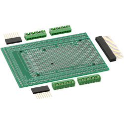 Complete PCB Shield Board Kit for PCB Prototyping Compatible with Mega 2560 R3