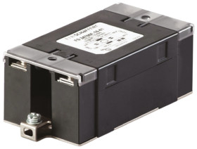 Filtr EMI 10A 1-fazowy 1MΩ 250 V AC 400Hz 4,9 mH Schaffner Montaż w obudowie