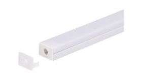 Zaślepka Pcv Standard Biała Z Otworem