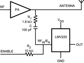 RF Power Detector for CDMA and WCDMA in micro SMD