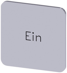 Tabliczka opisowa Siemens 3SU1900-0AF81-0AB0 (S x W) 22 mm x 22 mm EIN 10 szt.