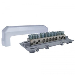 Listwa ekwipotencjalna EPS 4 D - szara z osłoną