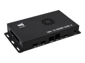 Waveshare Metal Box (A) for Raspberry Pi Compute Module 4 IO Board, with Cooling Fan