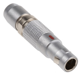 Złącze wielostykowe przemysłowe 2-pinowe Montaż na kablu Wtyczka LEMO