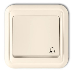 LIZA Przycisk /dzwonek/ podświetlany beżowy 1WPT-4L