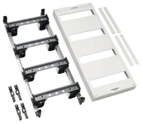 Hager UD41B1 Blok konstrukcyjny Hager UD41B1 universN 600x250mm do REG poziomy 4x12PLE Podzespół tworzywo sztuczne biały