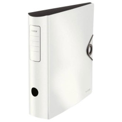 Leitz 10471001 Folder Active Solid A4 White Spine 82mm 2 Brackets