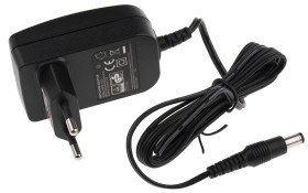 Adapter AC/DC Uwy 12V dc Iwy 2A Złącze 2,1 x 5,5 x 10 mm, biegun dodatni w środku 24W typ wtyczki: Typ C