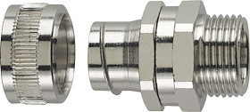 Złącze śrubowe do węża HellermannTyton SC50-SM-M50-NPB-ML 166-30408, prosty, 1 szt.