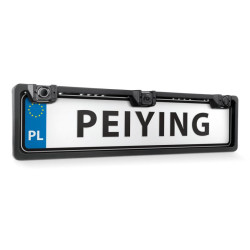Kamera cofania w ramce tablicy rejestracyjnej + czujnik parkowania