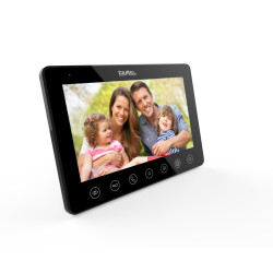 7" Wideodomofonowy monitor z dotykowymi przyciskami czarny VP-807B ENTRA