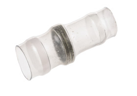 Łącznik lutowany, dł. 45.5mm, Ø kabla 6.5 → 15.1mm, kolor: Przezroczysty, materiał: Poliolefina, TE Connectivity