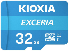 Kioxia EXCERIA microSDHC 32 GB UHS-I odporny na wstrząsy, wodoszczelny