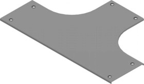 Pokrywa trójnika z zamkiem PZTKZP100