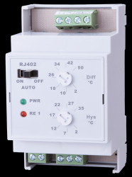 RJ402 Surface-mounted differential temperature switch