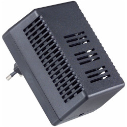 Strapubox SG 951 Connector Housing 95x63x49mm ABS Black Ventilated Euro-plug