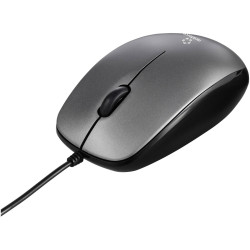 Renkforce RF-5805910 Mouse Corded Optical Grey 3 Buttons 1000 dpi Scroll Wheel