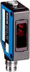 Czujniki fotoelektryczne Odblaskowe Prostokątny SICK PNP zakres 3 m LED