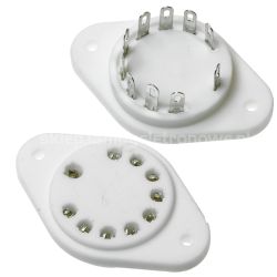 Podstawka lampowa 10 pin TFK G10G do chassis