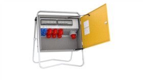 Rozdzielnica Budowlana Elbox-M W63-004206 Ip44 Wtyk Cee 63A-5P Gn: 6Xgk 230V...