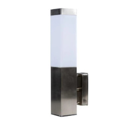 Kinkiet prosty E27 KARENA STAL nierdzewna IP44 VO0554