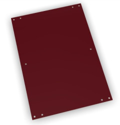 Mounting plate, hard paper, (L x W x H) 230.5 x 161 x 2 mm, for B 2617, 96606300