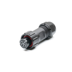 Złącze okrągłe 5-pinowe Standard Kabel Wtyk RS PRO Żeńskie IP67 SY13