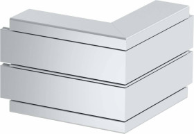 Sztywna forma z narożnego aluminium OBO Bettermann, 6112513, (S x G) 130 mm x 53 mm