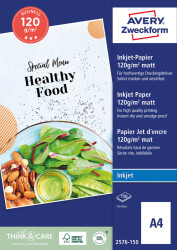 2576-150 A4, inkjet, paper, 120 g/m², 150 sheets