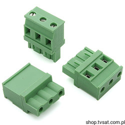 GMVSTBR-2.5/-3-ST Temin Block 3 Pin to Wire BLOCK PHOENIX