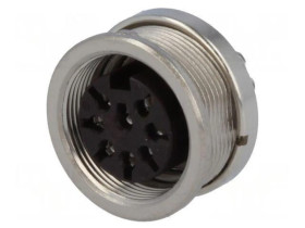 Złącze M16 gniazdo żeńskie -PIN 8 5A 100V C091A T3507000U
