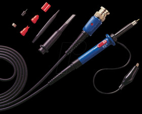 P TK-100 Oscilloscope probe, 100 MHz, 10:1/1:1