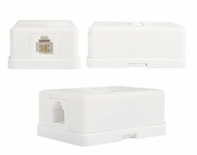 Gniazdo telefoniczne 6p4c