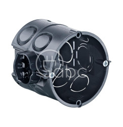 Puszka rozgałęźna, podtynkowa UP-PLUS, 2 śruby mocujące osprzęt, 1556-04