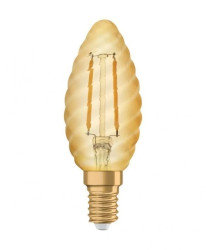Żarówka LED E14 BW35 2,5W = 22W 220lm 2400K Ciepła 300 Filament OSRAM Vintage 1906