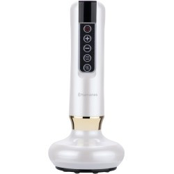 Masażer antycellulitowy z funkcją bańki chińskiej Humanas DermaSmooth - biały