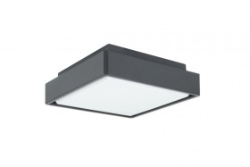 Plafoniera Beni BN-KW200, IP65, LED 18W, kolor ciemny popiel, 4000K, 0438621