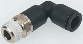 Złączka pneumatyczna R 1/4 męskie Wciskane 10 mm Legris Adapter gwintowany kolankowy R 1/4 męskie