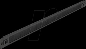 66344 19“ Cable Management Brush Strip tool free 1U black